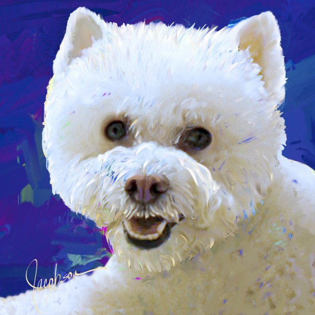 Dog Portraits - Bijon-Westie